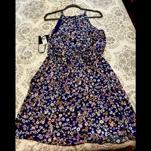 Floral print dress